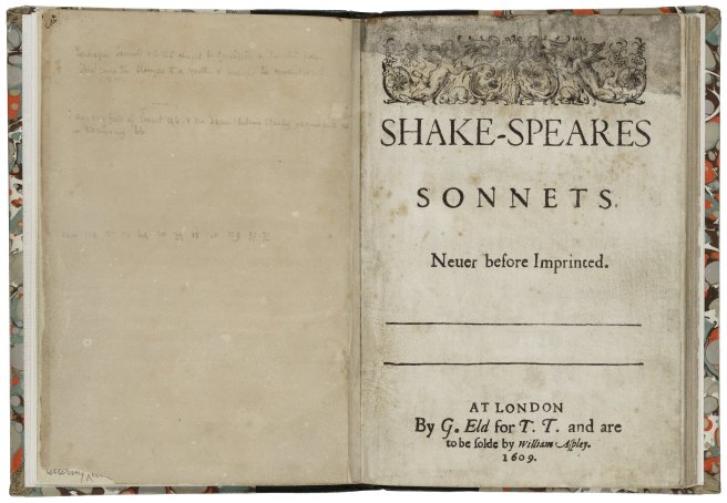 Sonnets title page