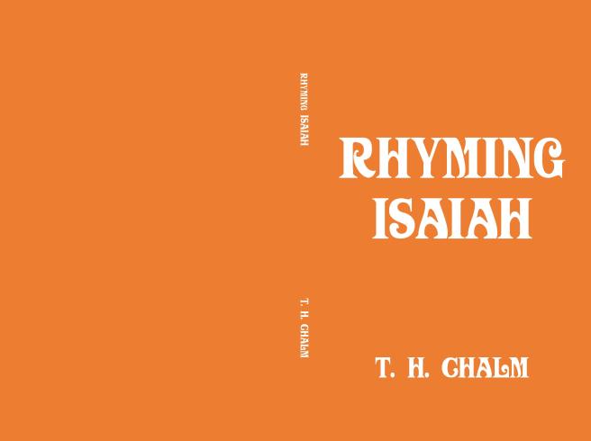 Isaiah cover burnt orange