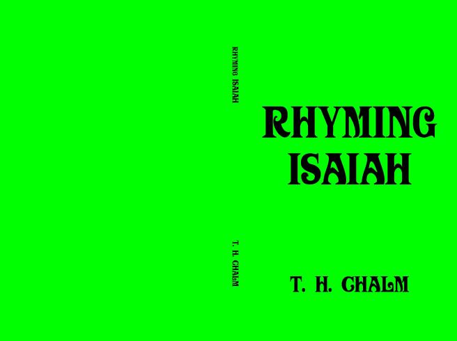 Isaiah cover
